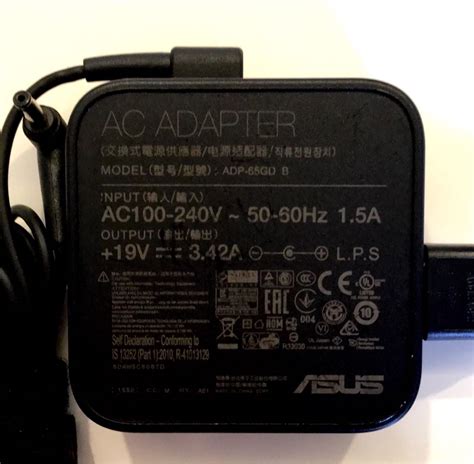 Asus Adp 65gd B Ac Adapter Computers And Tech Parts And Accessories