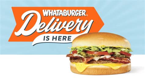 Whataburger Delivery Is Here