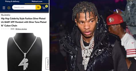 Walmart Is Selling Knock Off 4pf Chains And Lil Baby Does