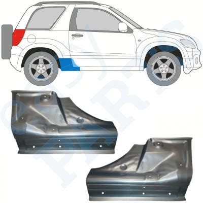 Schweller Und Radk Sten F R Suzuki Grand Vitara Ersatzteile Easyparts