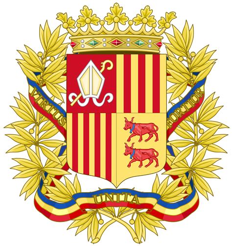 Categorysvg Coats Of Arms Of Andorra Wikimedia Commons Coat Of