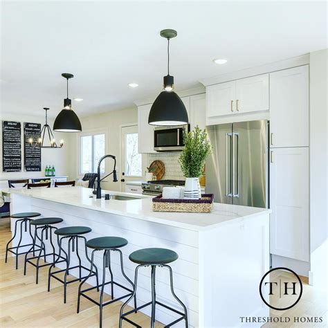 Pendant lights wood for bedroom hanging lamp nordic aluminum lampshade led bulb kitchen light. What's Trending: Unique Kitchen Lighting Ideas Threshold ...