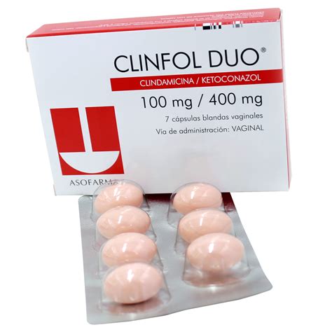 Clinfol Duo X 7 óvulos Vaginales Farmacias Economicas