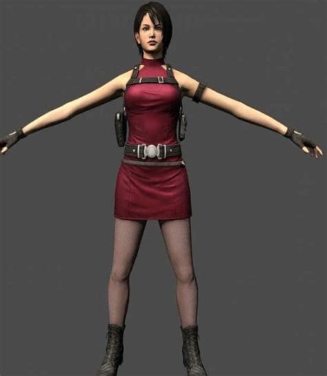 ada female character 3d model images and photos finder