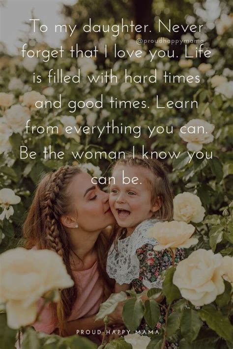 Relationship Bonding Mother And Daughter Quotes Wall Leaflets