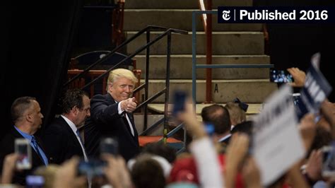 Donald Trumps More Accepting Views On Gay Issues Set Him Apart In Gop The New York Times