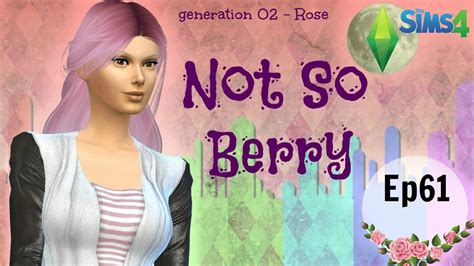 Sims 4 Not So Berry Rose Ep61 Funding At The Festival Youtube