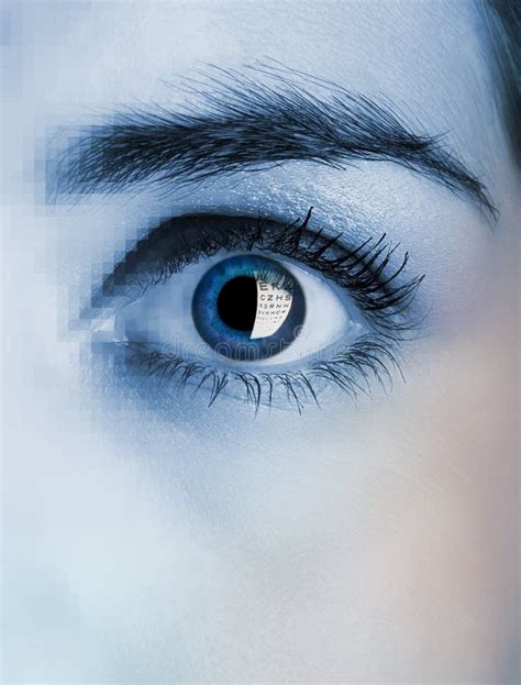 Female Eye Stock Image Image Of Digital Design Information 2244117