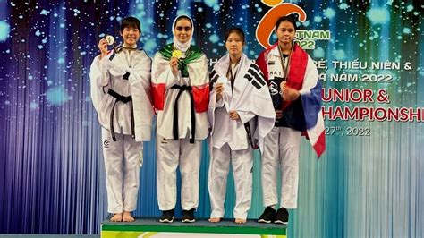 South Korea Ip The Senior Iranian Taekwondokas Bagged Five Golds