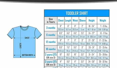 youth medium t shirt size chart