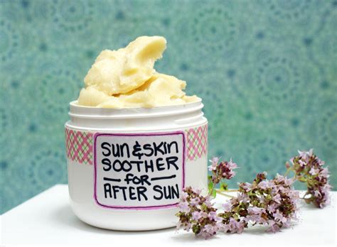 After Sun Skin Care Recipe For Diy Sun Skin Soother Cream