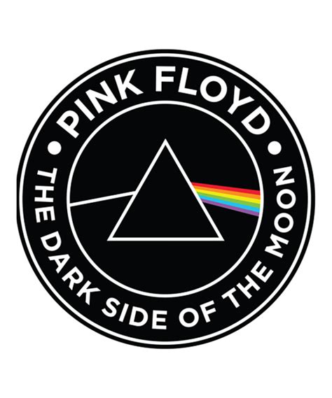 Darkside Of The Moon Pink Floyd Logo Greeting Card By Notorious Artist