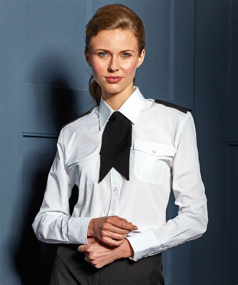 Womens Long Sleeve Pilot Shirt Huk Group Nuneaton