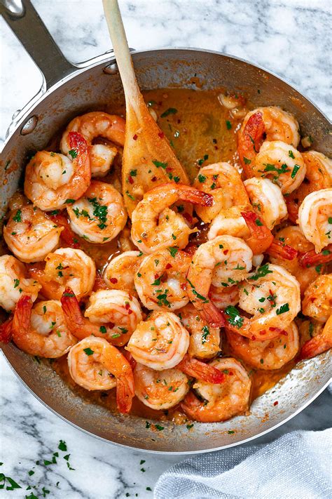 Add wine, lemon juice, salt and pepper and cook 2 minutes or until shrimp are cooked through. Garlic Butter Shrimp Recipe (in 10-Minute) - Best Shrimp ...