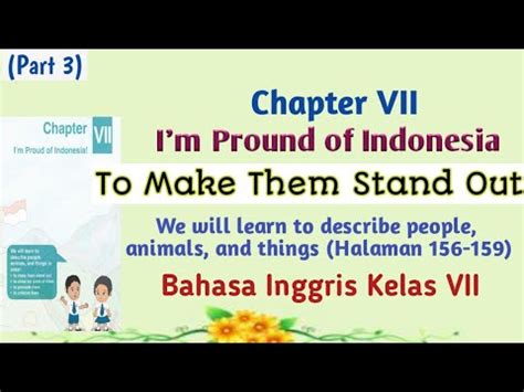 Soal uas bahasa indonesia kelas 4 semester 1 dan k. BAHASA INGGRIS KELAS 7 CHAPTER 7 SMP- I'M PROUD OF ...