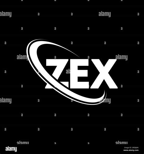 Zex Circle Logo Stock Vector Images Alamy