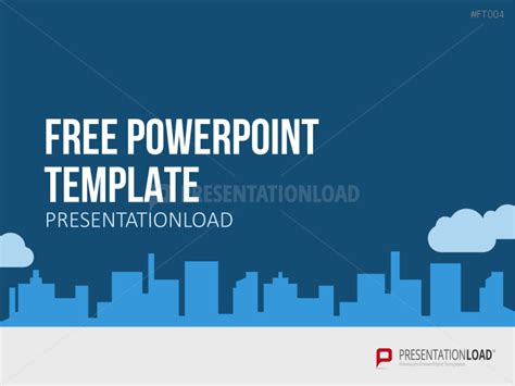 Free Powerpoint Template City Skyline Powerpoint Templates