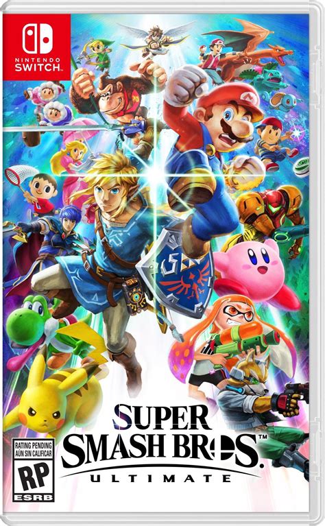 Super Smash Bros Ultimate Box Art R Nintendo