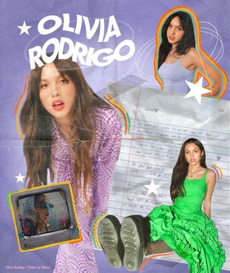 Olivia Rodrigo Picture Collage Wall Olivia Poster Wall Art