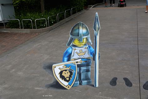 3d Street Art By Leon Keer At Legoland 2014 3 Street Art Utopia