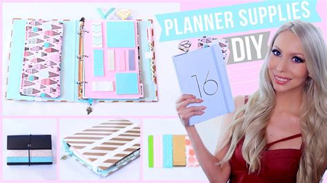 Diy planer board clips diy campbellandkellarteam. DIY Planner Supplies! - YouTube