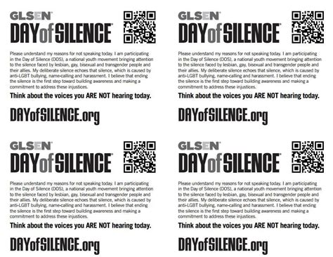 Pin On Day Of Silence