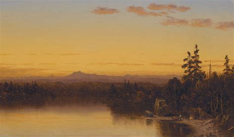 Sanford Robinson Ford 1823 1880 Twilight In The Adirondacks