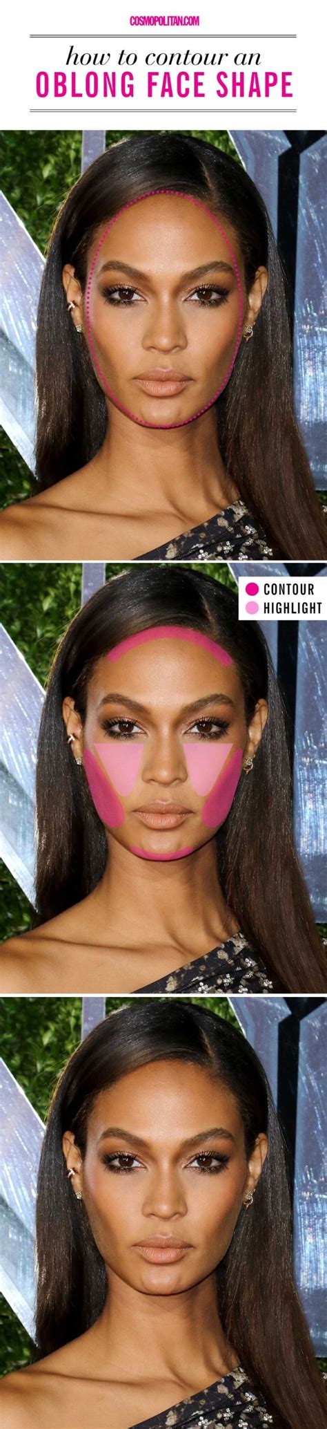 Makeup artist vincent oquendo says that either version can work well, depending on what effect you're going for. Hey, Contouring Your Face *Isn't* Actually Hard—Here's How to Do It | Face shape contour ...