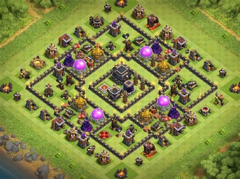 5 viable locations for double giant bomb. Top 50+ Best TH9 Bases In the World (NEW!) 2018 | War, Farming, Trophy