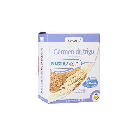 Gérmen De Trigo 90 Cápsulas Nutrabasics Drasanvi