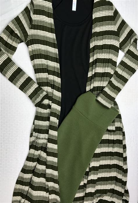 i just adore this stretchy lularoe green striped sarah and green lularoe cassie and to complete