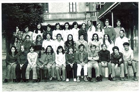 Photo De Classe 4ème4 1973 1974 De 1973 Lycée De Jeunes Filles