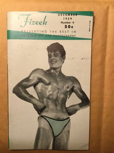 Fizeek Dec No Male Beefcake Magazine Vintage Gay Interest Ebay