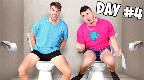 MrBeast Last To Leave Toilet Wins Part TV Episode Filming Production