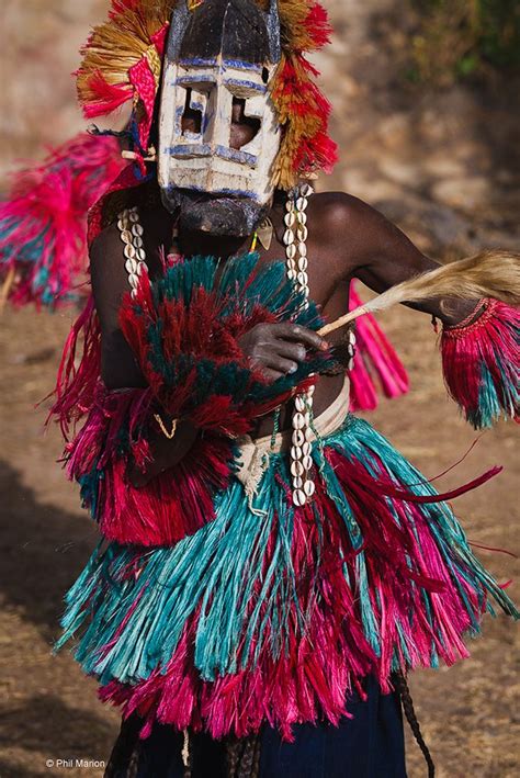 Dogon Mask Dancer Mali African Dance Dogon Africa People