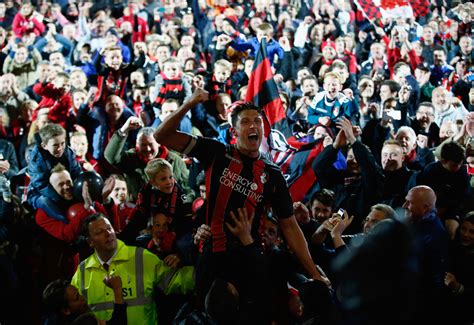 Bournemouth Fans Celebrate Promotion To The Premier League With Craziest Pitch Invasion Ever