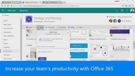Increase Your Teams Productivity With Office 365 Youtube