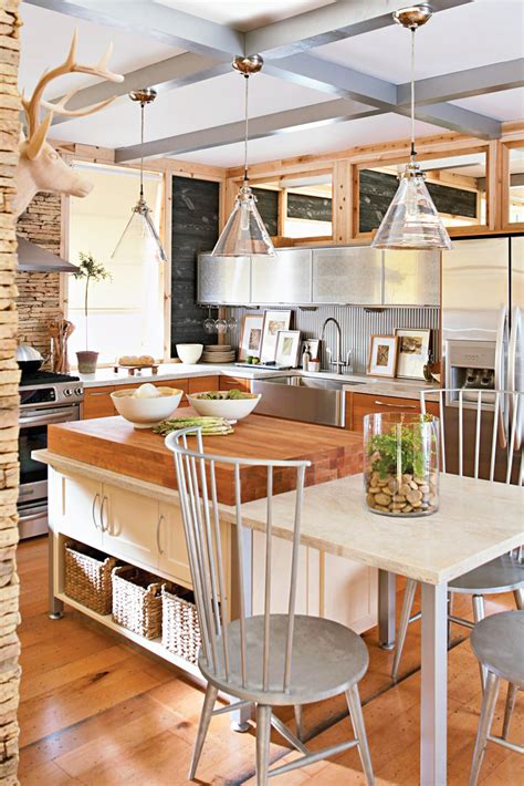 First, begin by joining the two pieces in an l shape. 20 Kitchen Island Design Ideas | Midwest Living