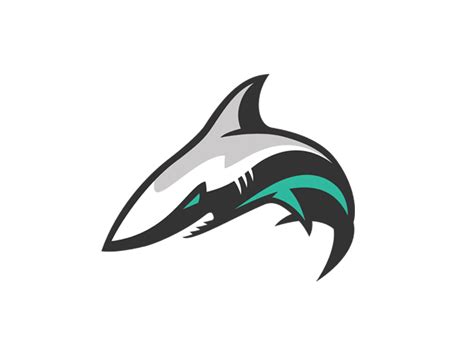 Shark Logo Shark Logo Sports Logo Design Animal Logo