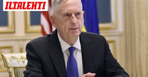 Yhdysvaltain puolustusministeri Mattis: Pakotteet pysyvät kunnes Venäjä ...