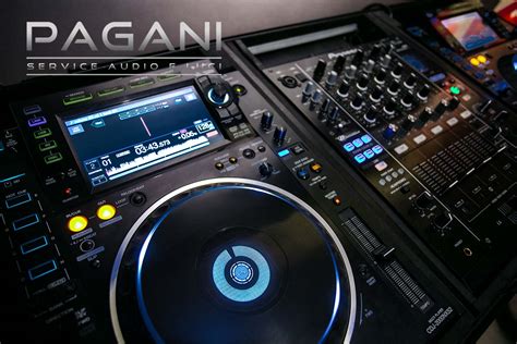 Pr Console Deejay Pagani Service Audio And Luci