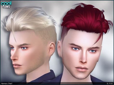118 Best Sims 4 Male Hair Images On Pinterest Men Hair