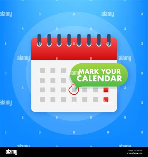Mark Your Calendar For Landing Page Design Calendar Reminder Check