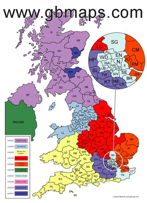 Best Uk Postcodes Map With All The Postcode Districts Vrogue Co