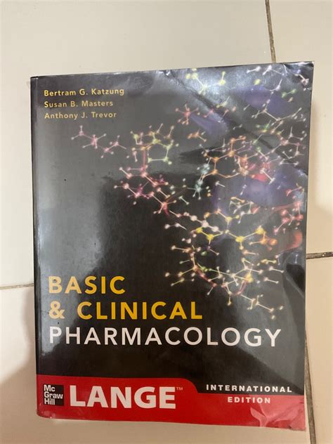 Lange Basic And Clinical Pharmacology Hobbies And Toys Books