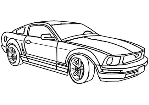 35 Desenhos De Mustang Para Imprimir E Colorir Pintar