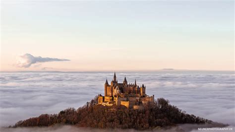 Hohenzollern Castle Fog Sunset Timelapse 4k Uhd Youtube