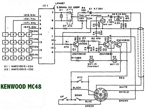 Icom 8 Pin Mic Wiring