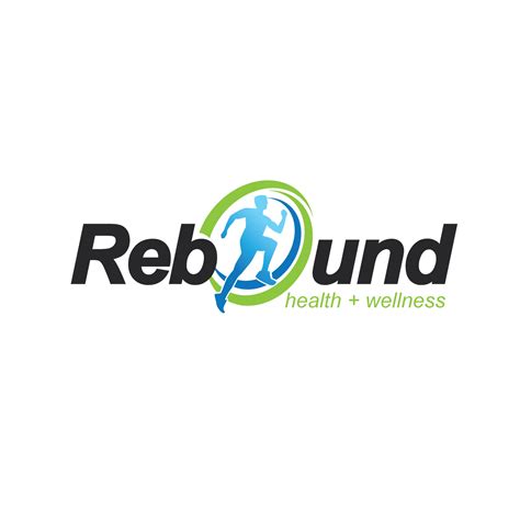 Modern Elegant Health And Wellness Logo Design For Rebound Health
