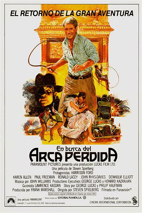 Indiana Jones e os Caçadores da Arca Perdida 1981 Pôsteres The